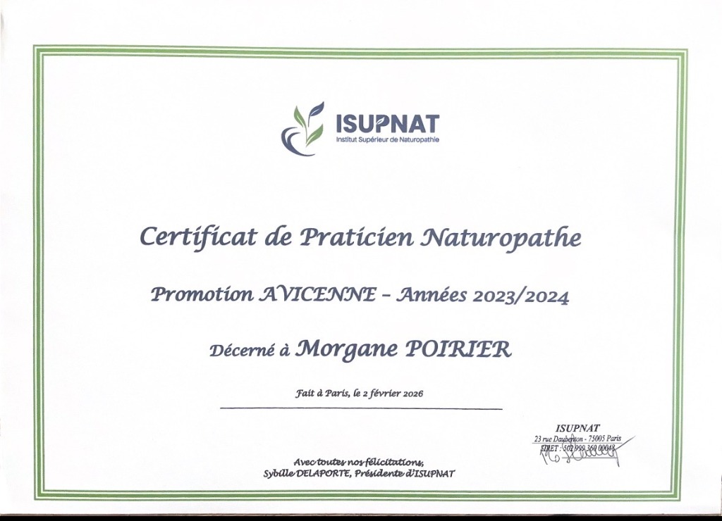 photo diplome Morgane Poirier 