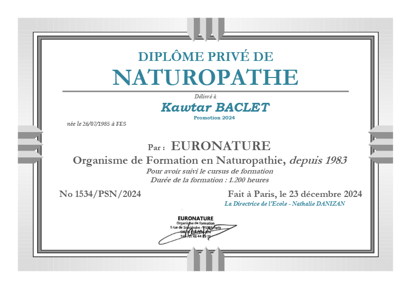 photo diplome Zenaturatoi