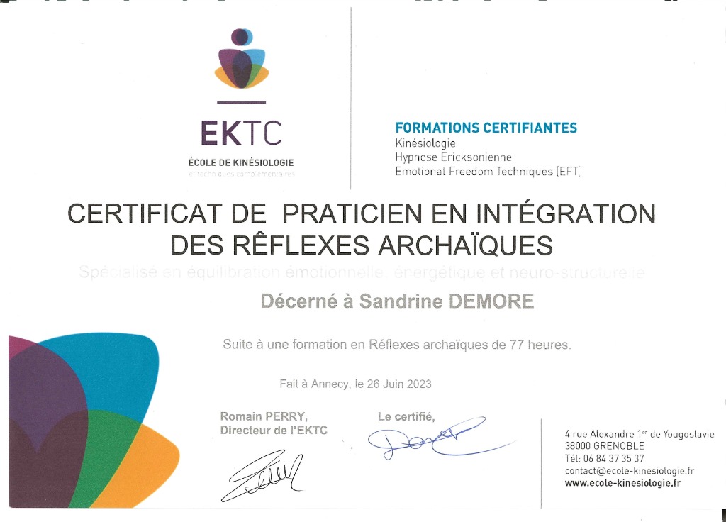 photo activite Cabinet Colibri Sandrine Demore 