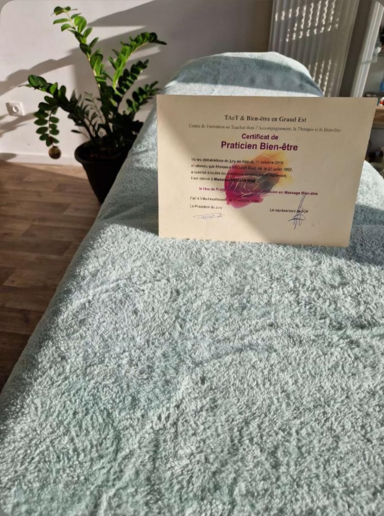 photo diplome Ri’lax Massage