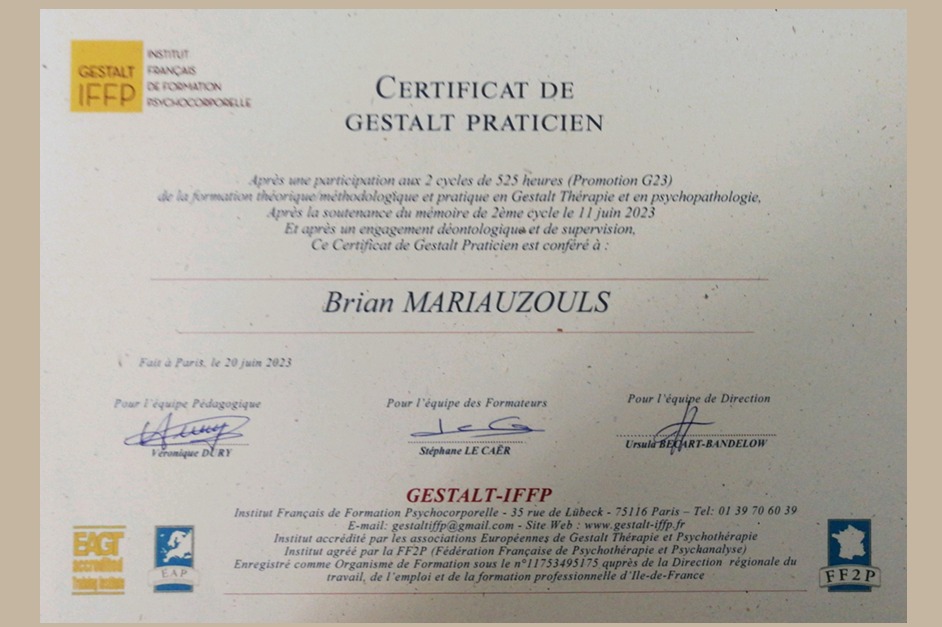 photo diplome Théonie Mariauzouls