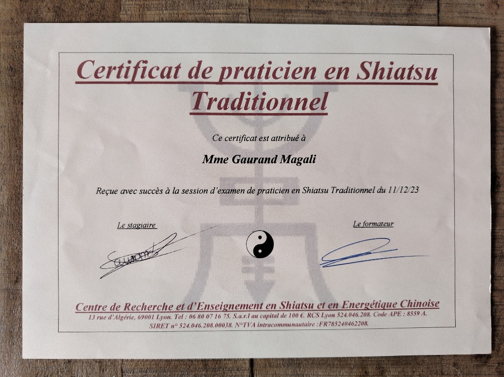 photo diplome Magali Gaurand