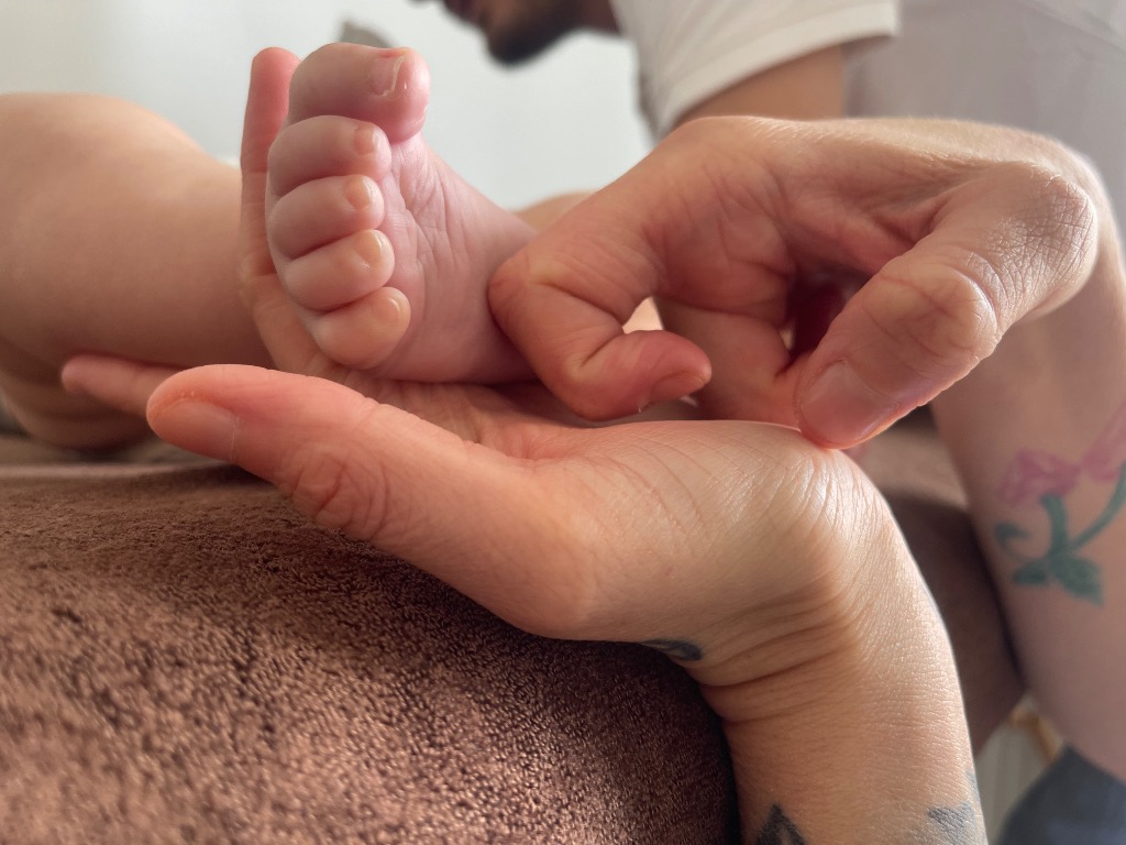 photo seance Cassandre GERGOT Réflexologue