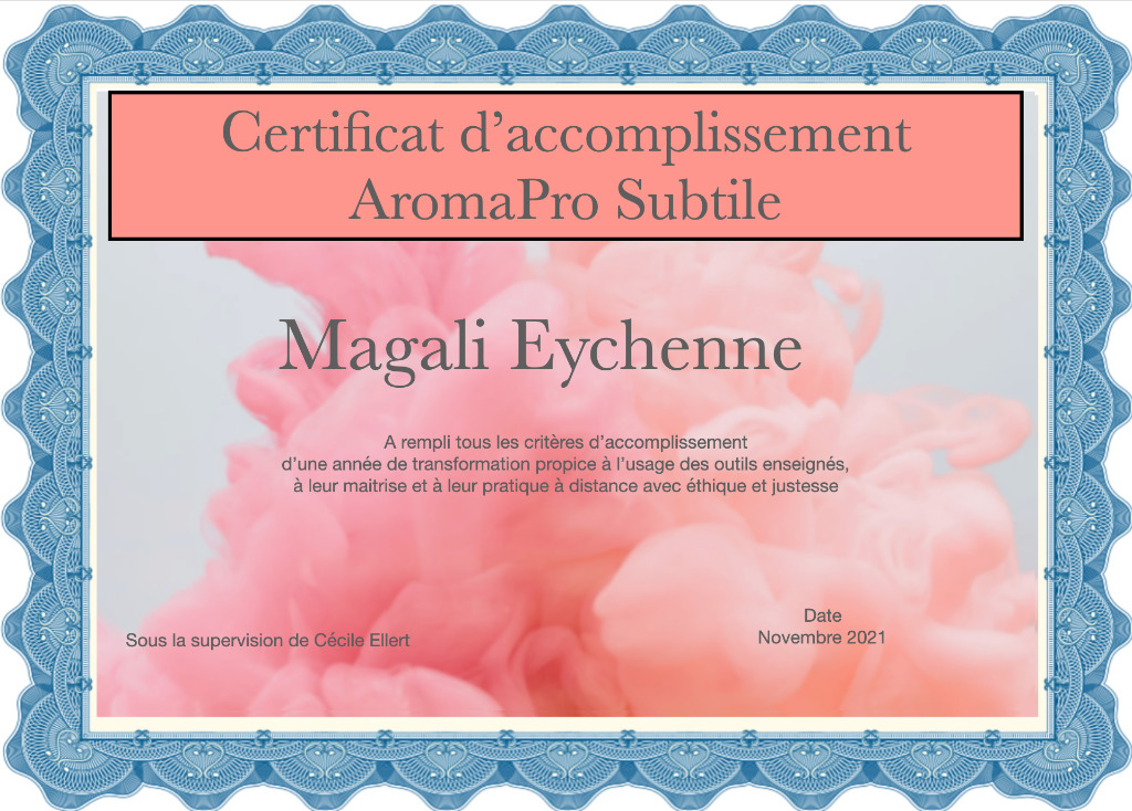 photo diplome Magali Eychenne