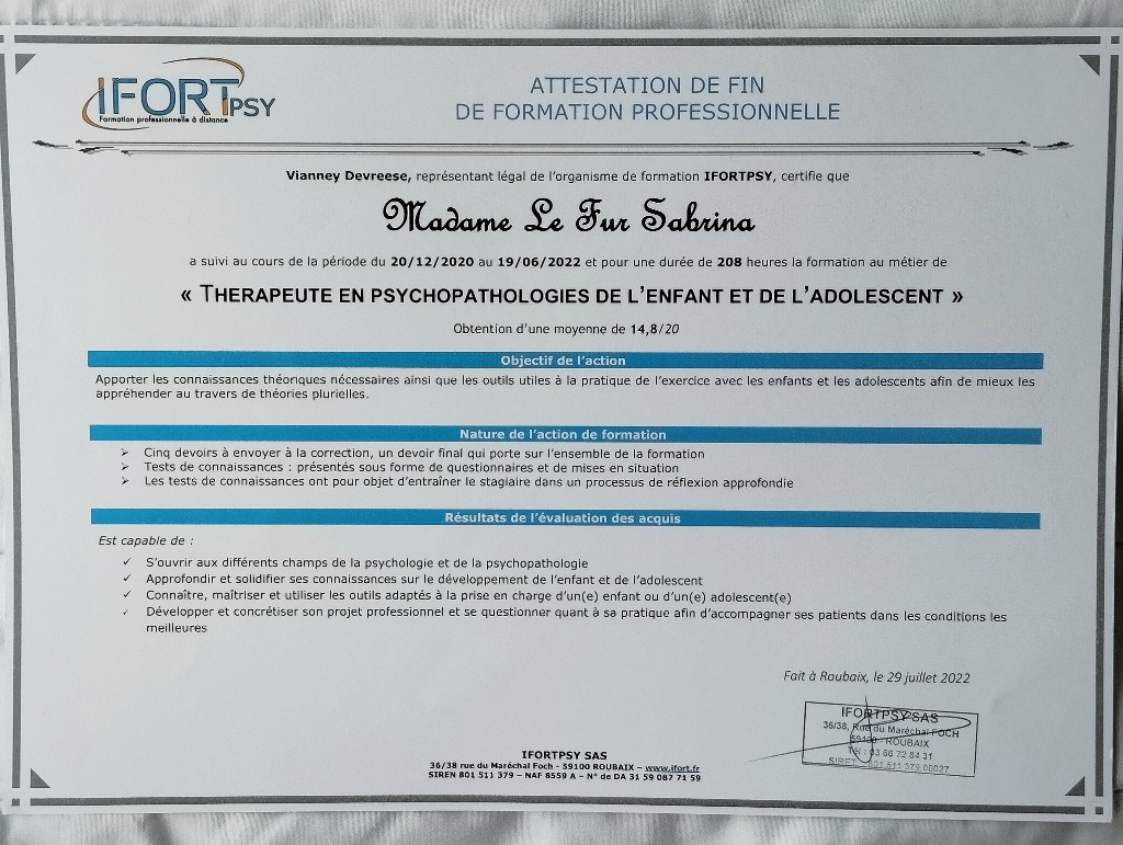 photo portrait Sabrina Le Fur