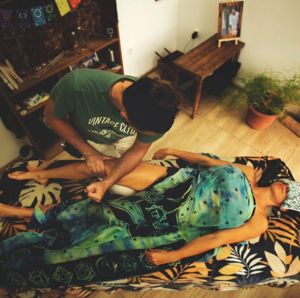 photo activite Geoffrey massage Réunion 