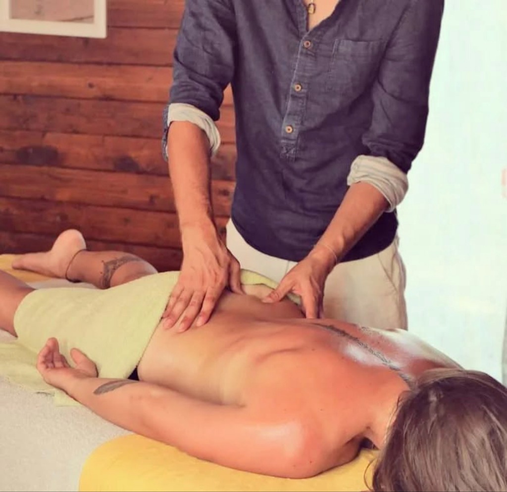photo seance Geoffrey massage Réunion 