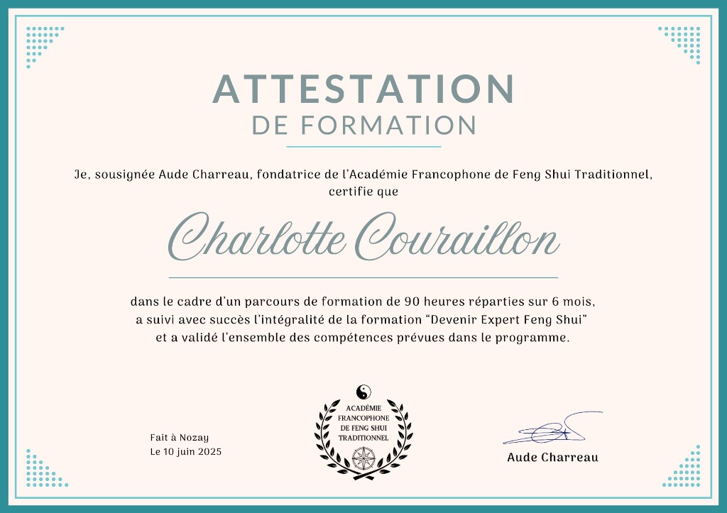 photo diplome Charlotte COURAILLON