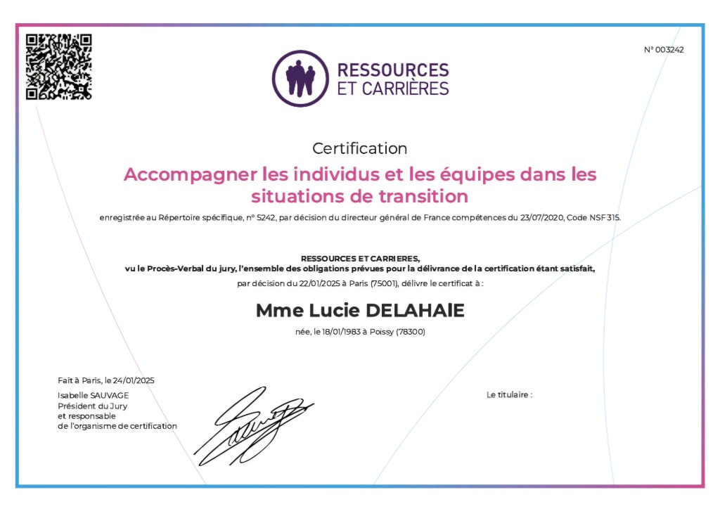 photo activite Lucie Delahaie - Nosce-Ti