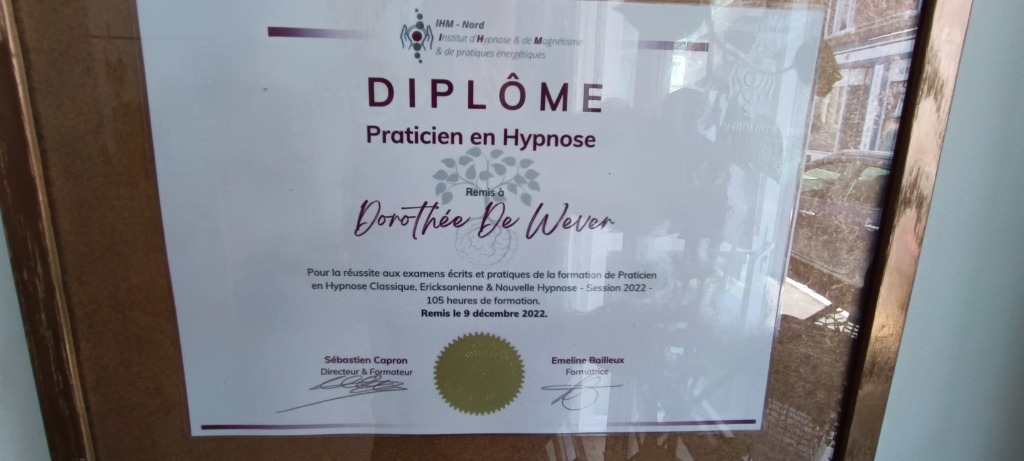 photo diplome L’échelle Céleste