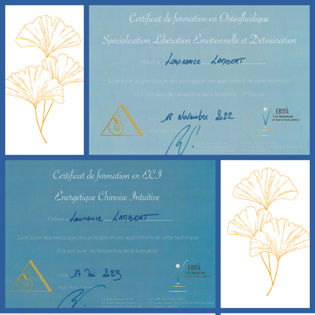 photo diplome Laurence Lambert