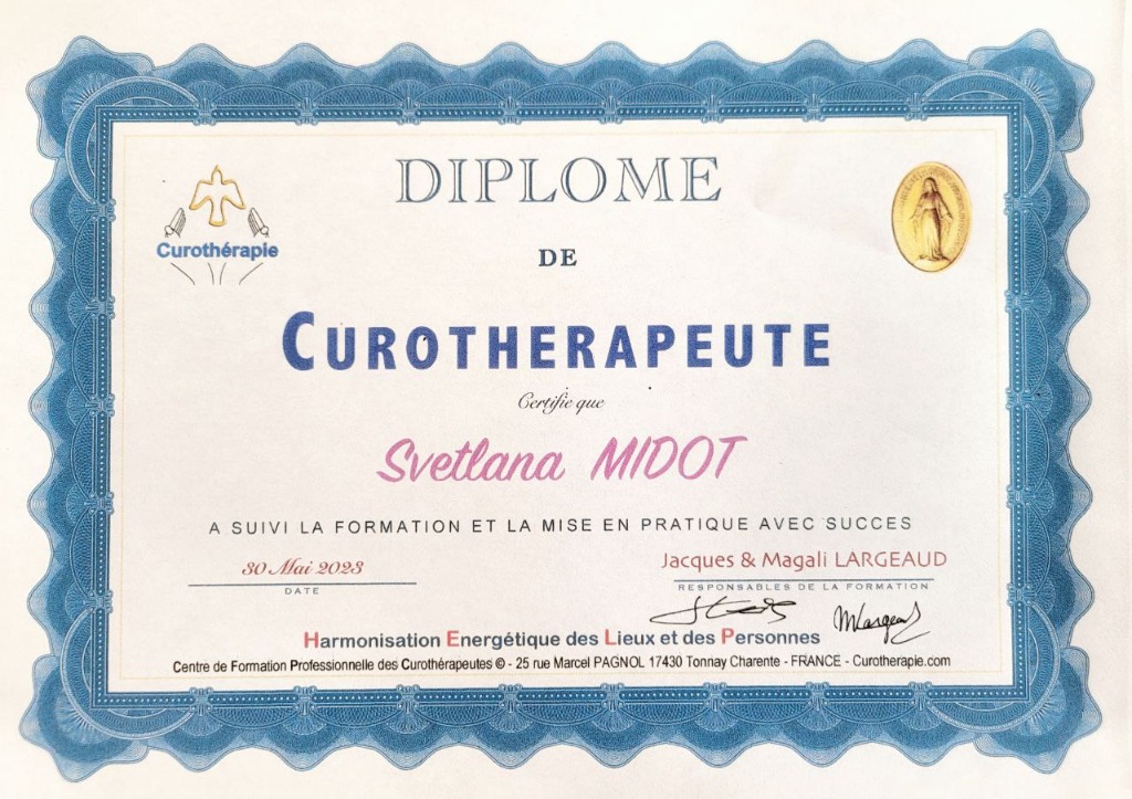 photo diplome Svetlana Midot