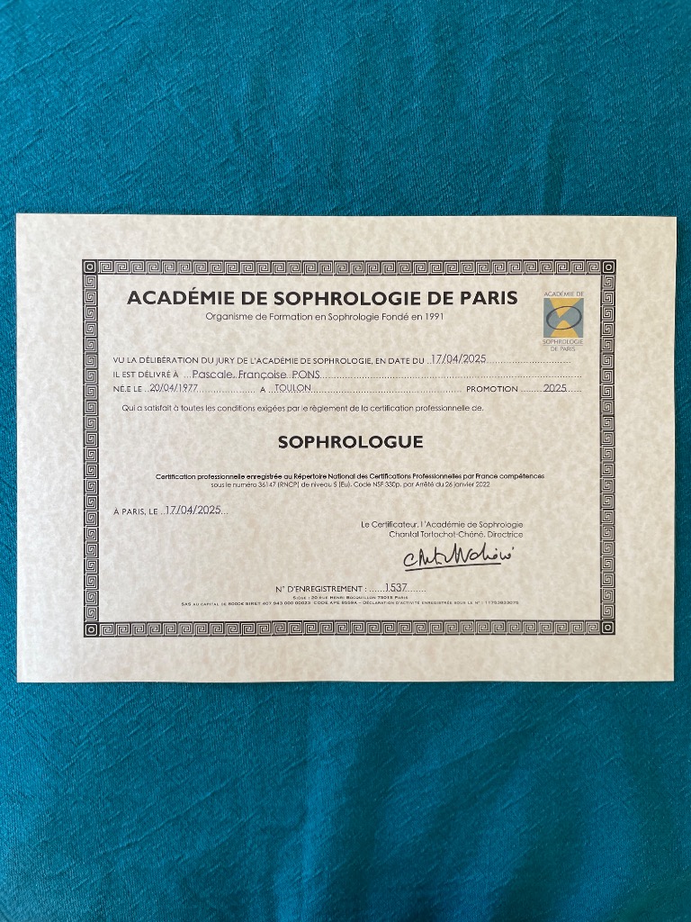photo diplome Pons pascale 