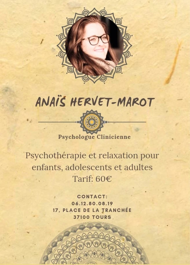 photo cabinet Anaïs HERVET-MAROT