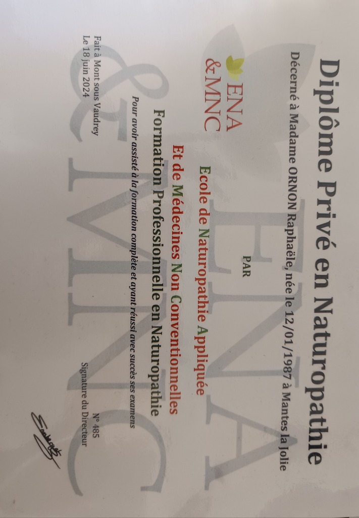 photo diplome NatuR’Olikstik