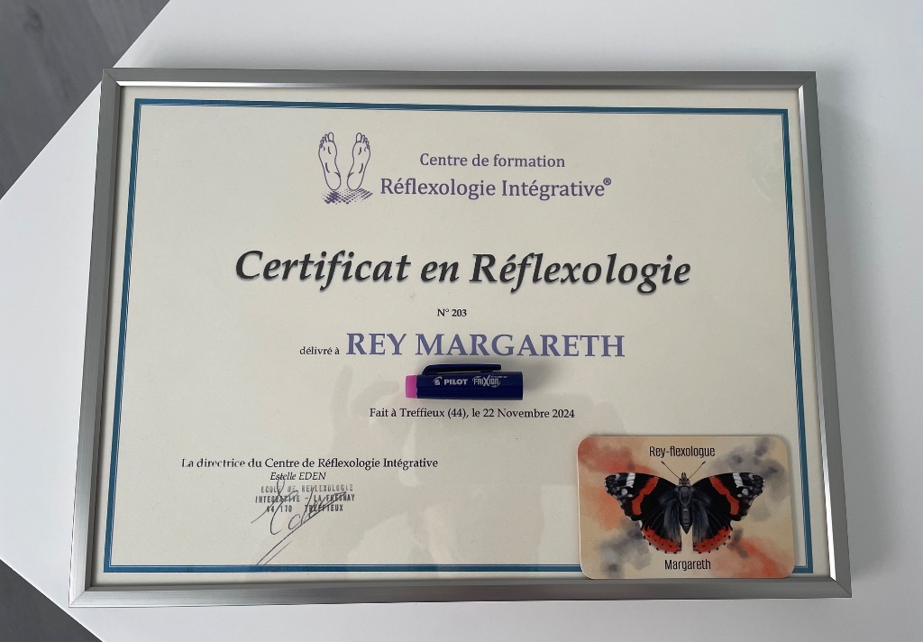 photo diplome Margareth Rey