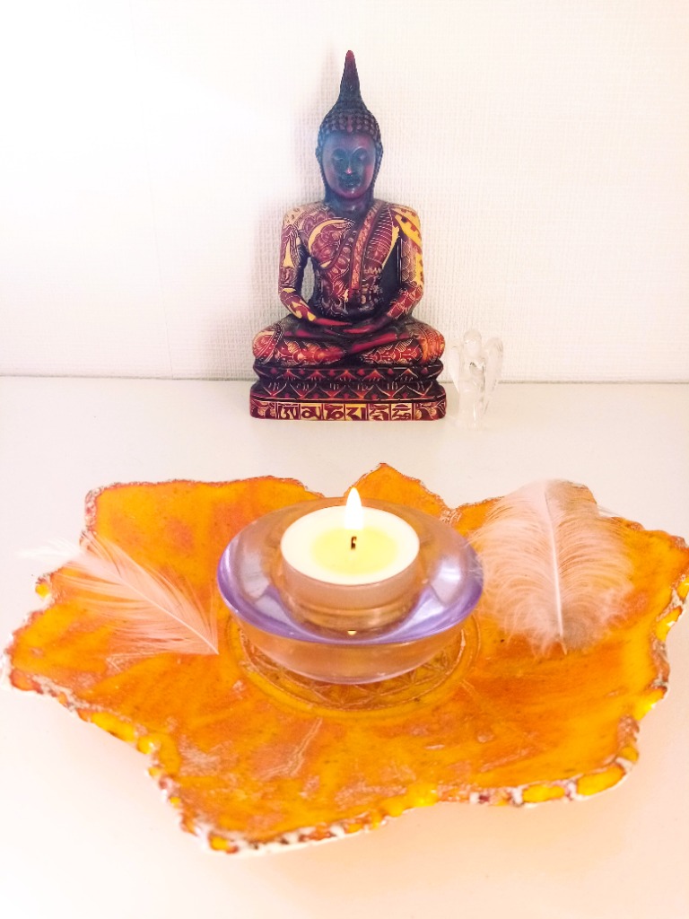 photo seance Fanny Le Petit / soins énergétiques et Massages