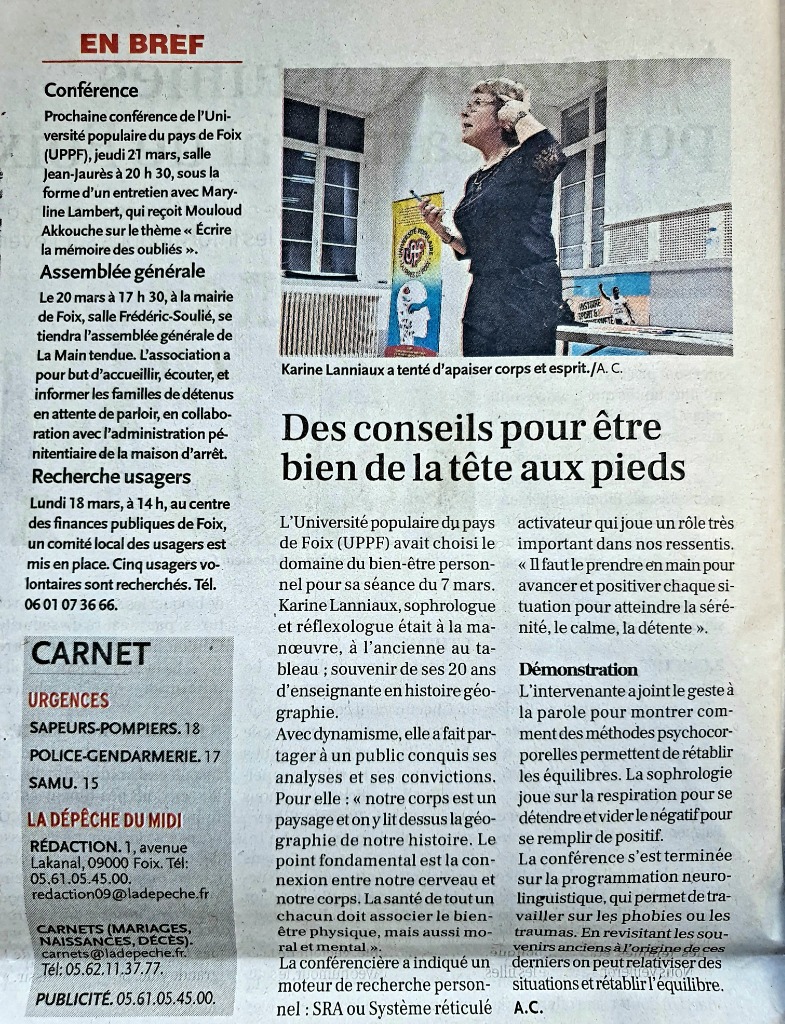 photo activite Karine Lanniaux