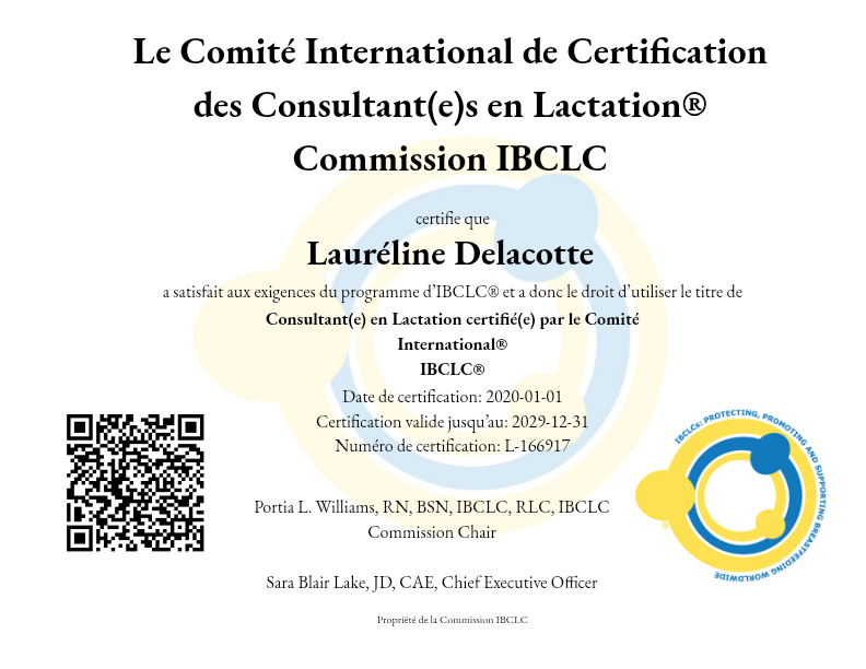 photo diplome Laureline Delacotte