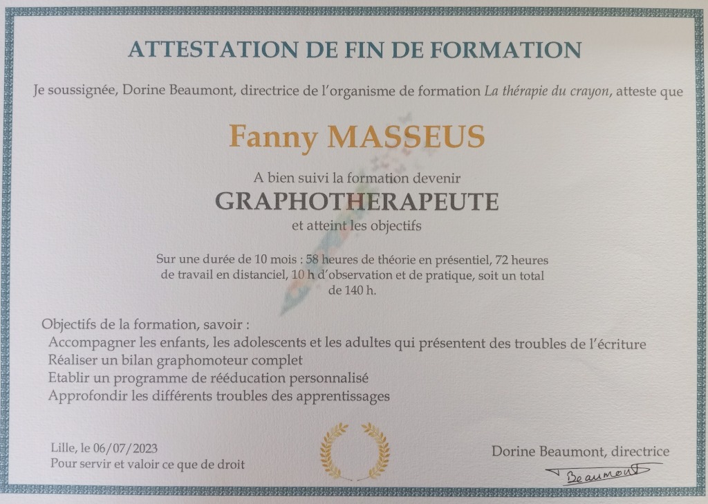 photo activite Fanny Masseus