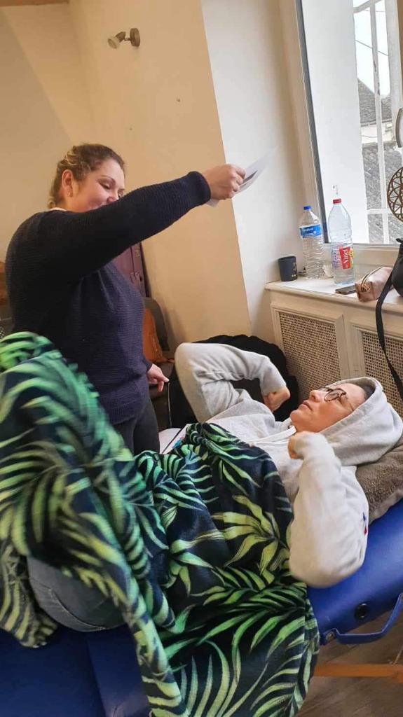 photo seance Un soupçon de kinésiologie