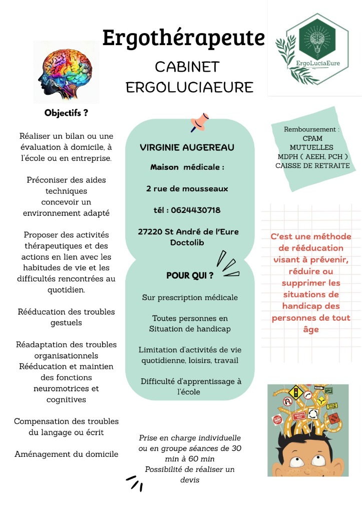 photo activite ERGOLUCIAEURE AUGEREAU VIRGINIE E.I