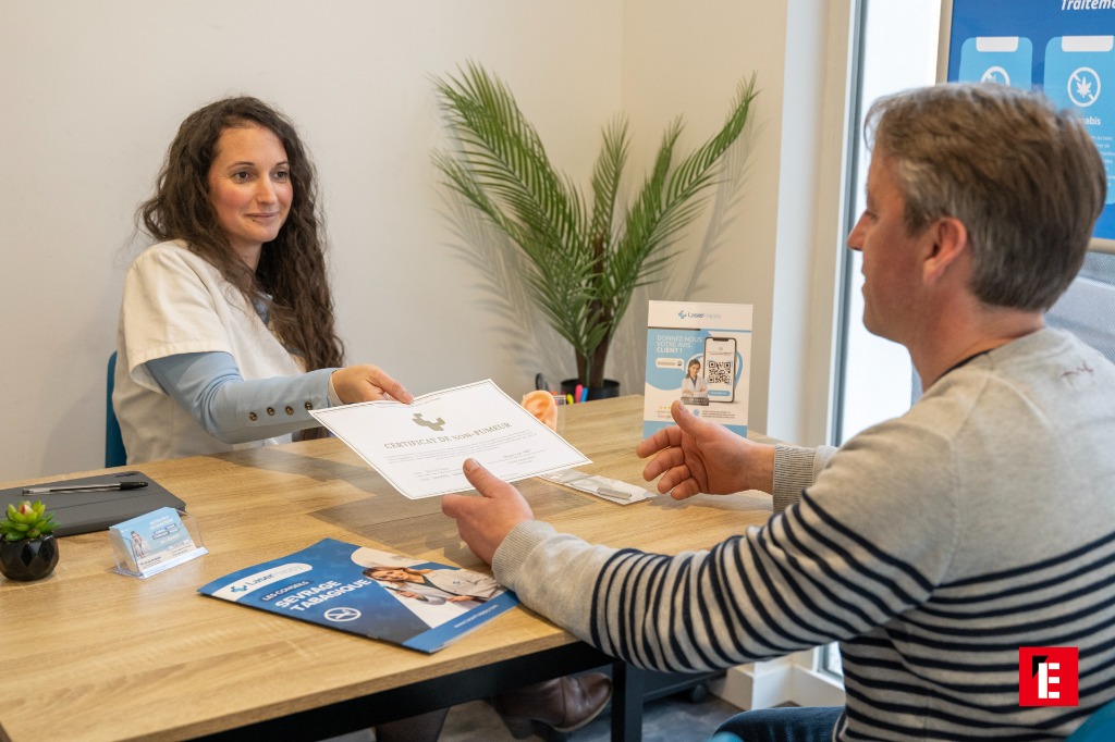 photo diplome LaserHappy Toulouse | Laser Anti-Tabac & Addiction