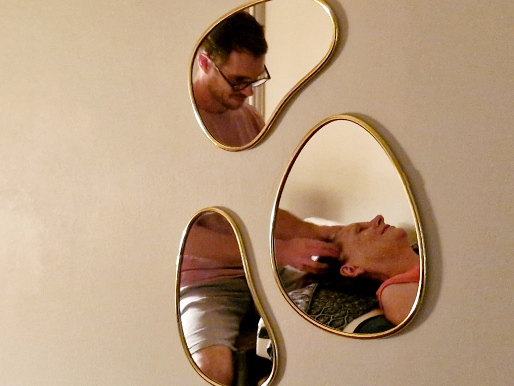 photo seance Nicolas HAUPTMANN  praticien en coupe énergétique