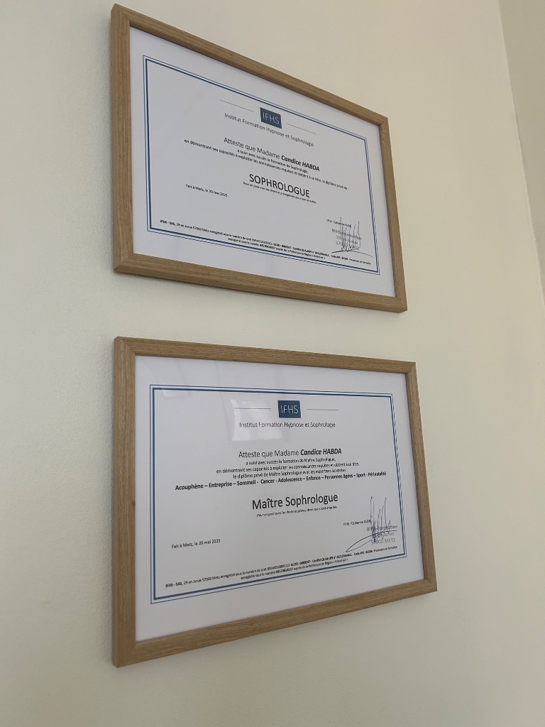 photo diplome Candice Habda