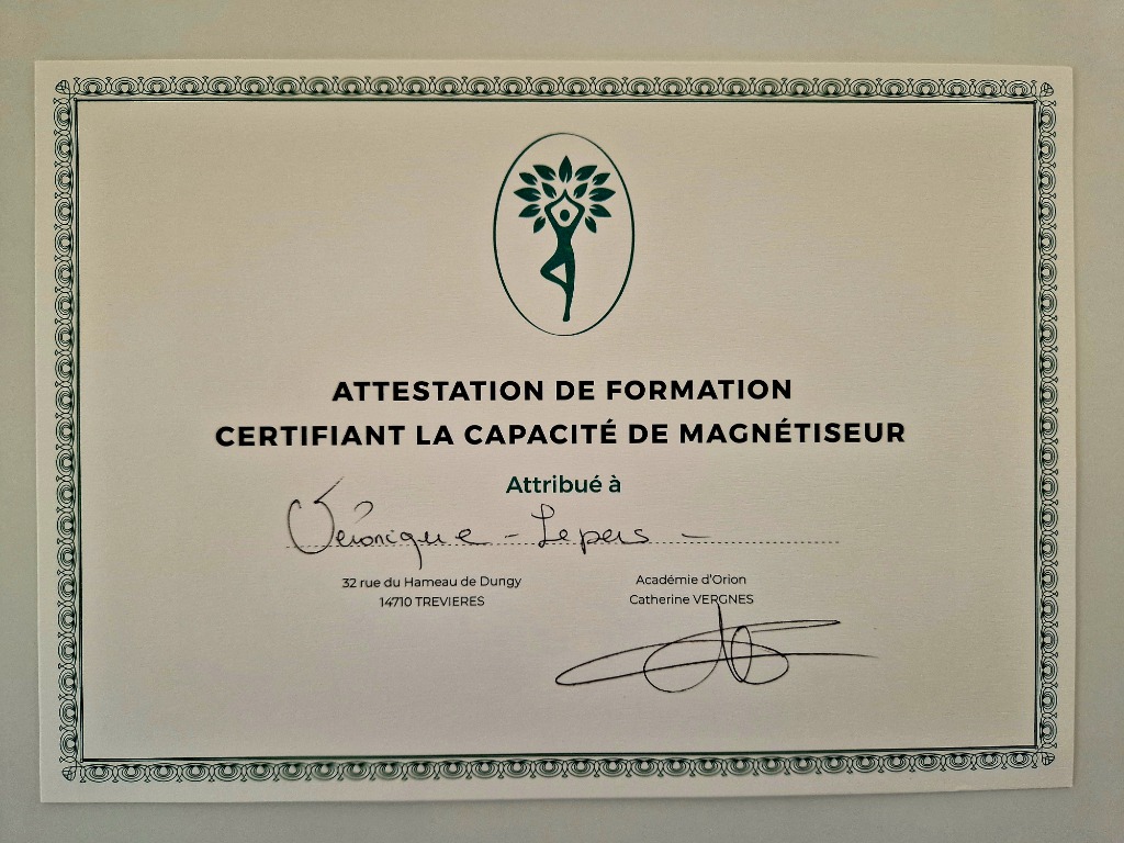 photo diplome Véronique Bouillie-Lepers