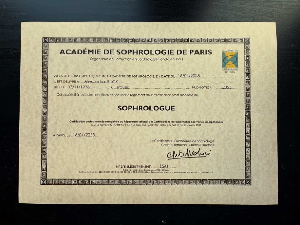 photo diplome Alexandra Blick