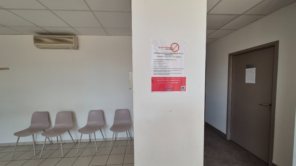 photo cabinet Tania FRECON Graphothérapie