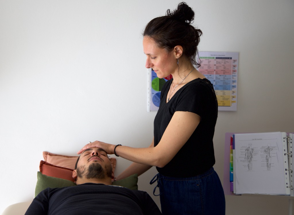 photo seance Nadège Cosme - Kinesiocosme