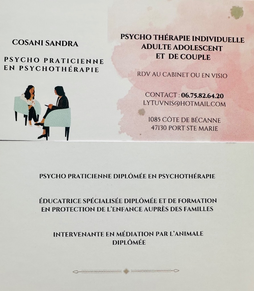 photo activite Cosani sandra