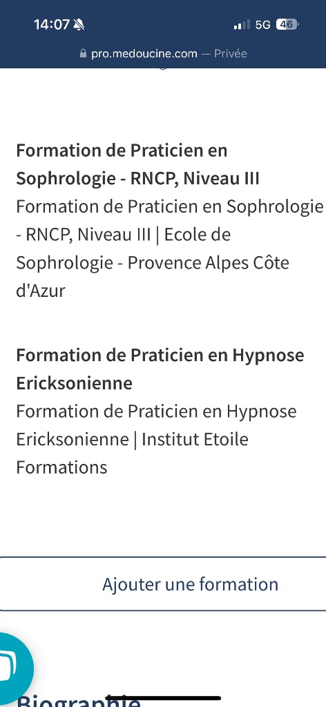 photo diplome BOUDOU DEL ROSSO Sandrine