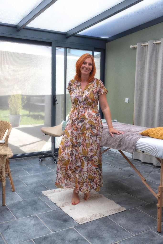 photo portrait Audrey Cottenye réflexologie 