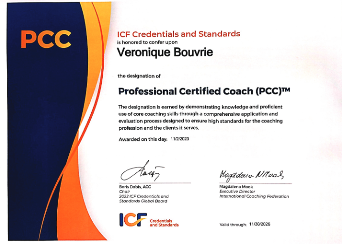 photo diplome Véronique Bouvrie