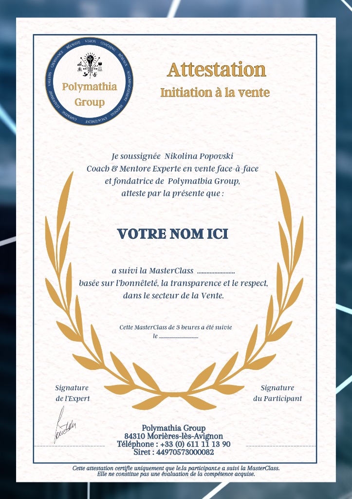 photo diplome Nikolina Popovski