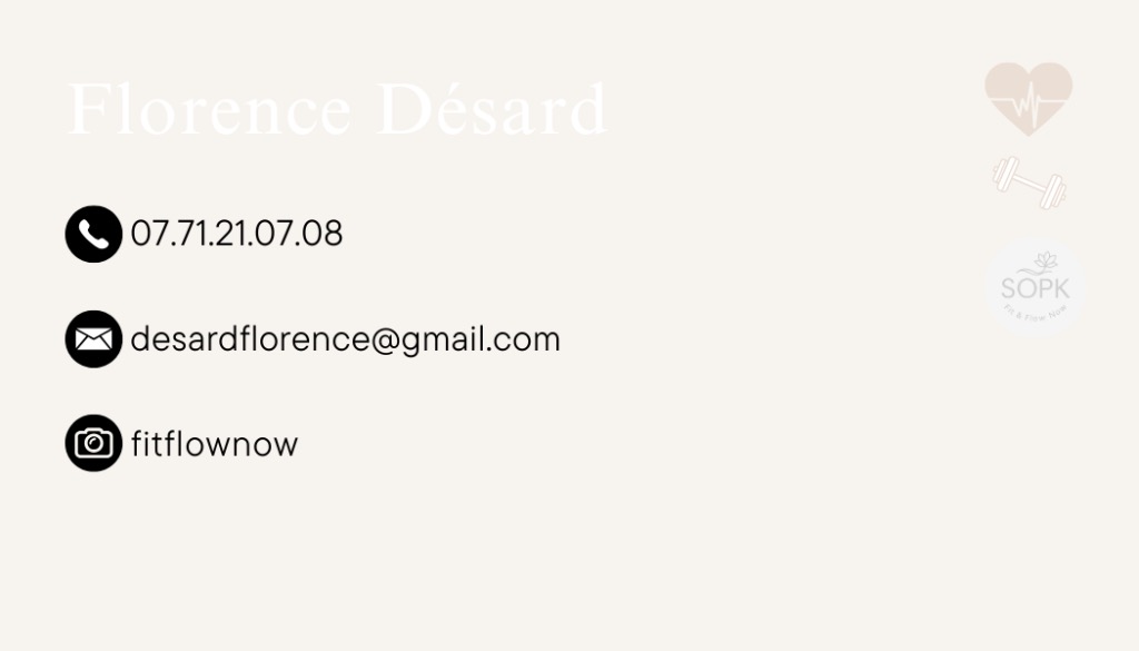 photo activite Desard Florence Fit&Flow Now