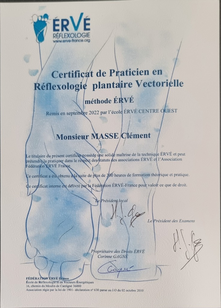 photo diplome Clément MASSE
