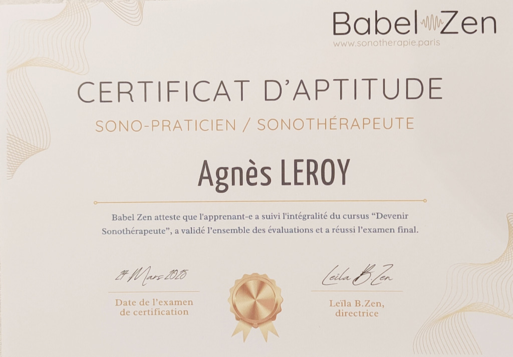 photo diplome Agnès 