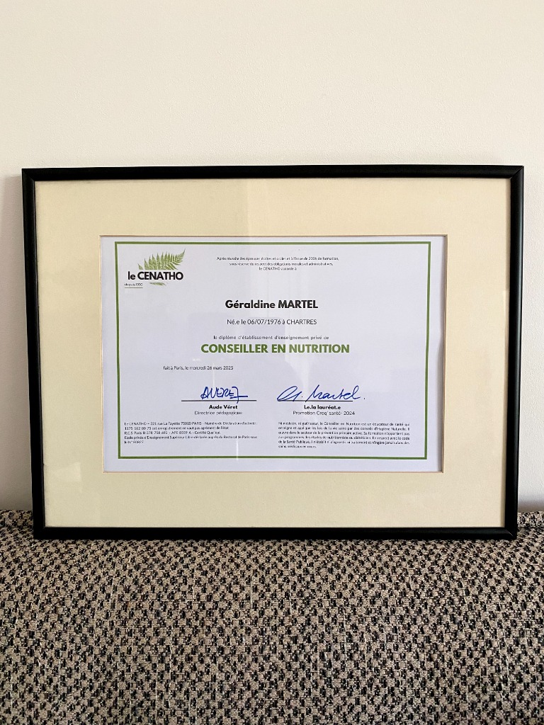 photo diplome Bonjour Bien-être 