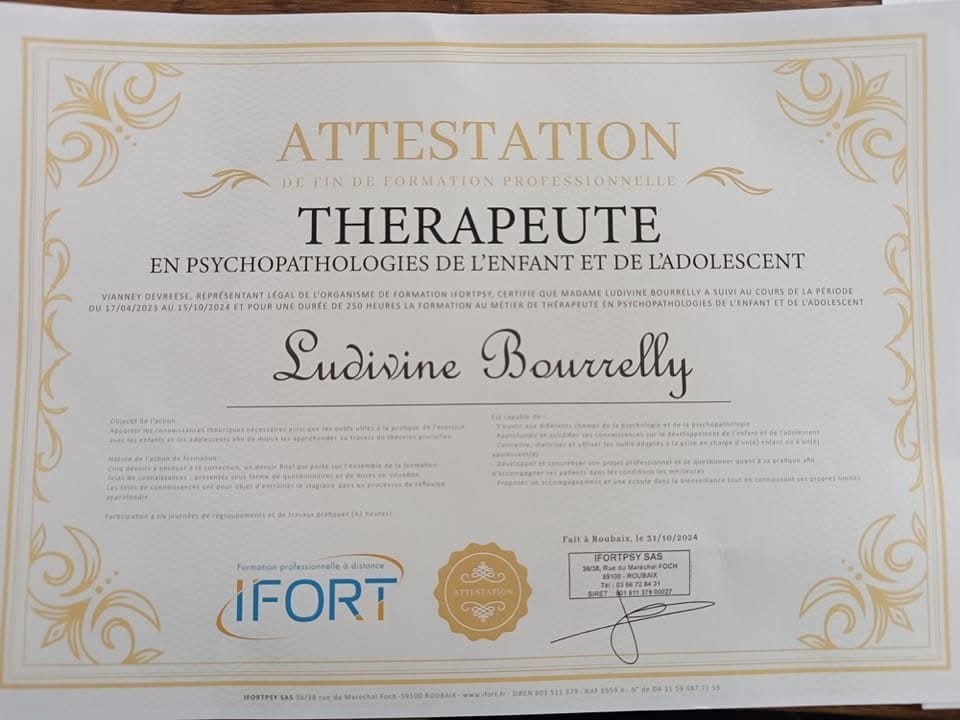 photo diplome Ludivine Bourrelly 