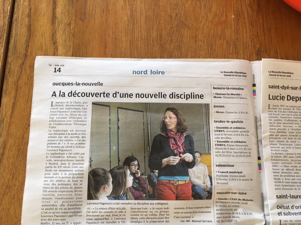 photo activite Laurence PAGANUCCI