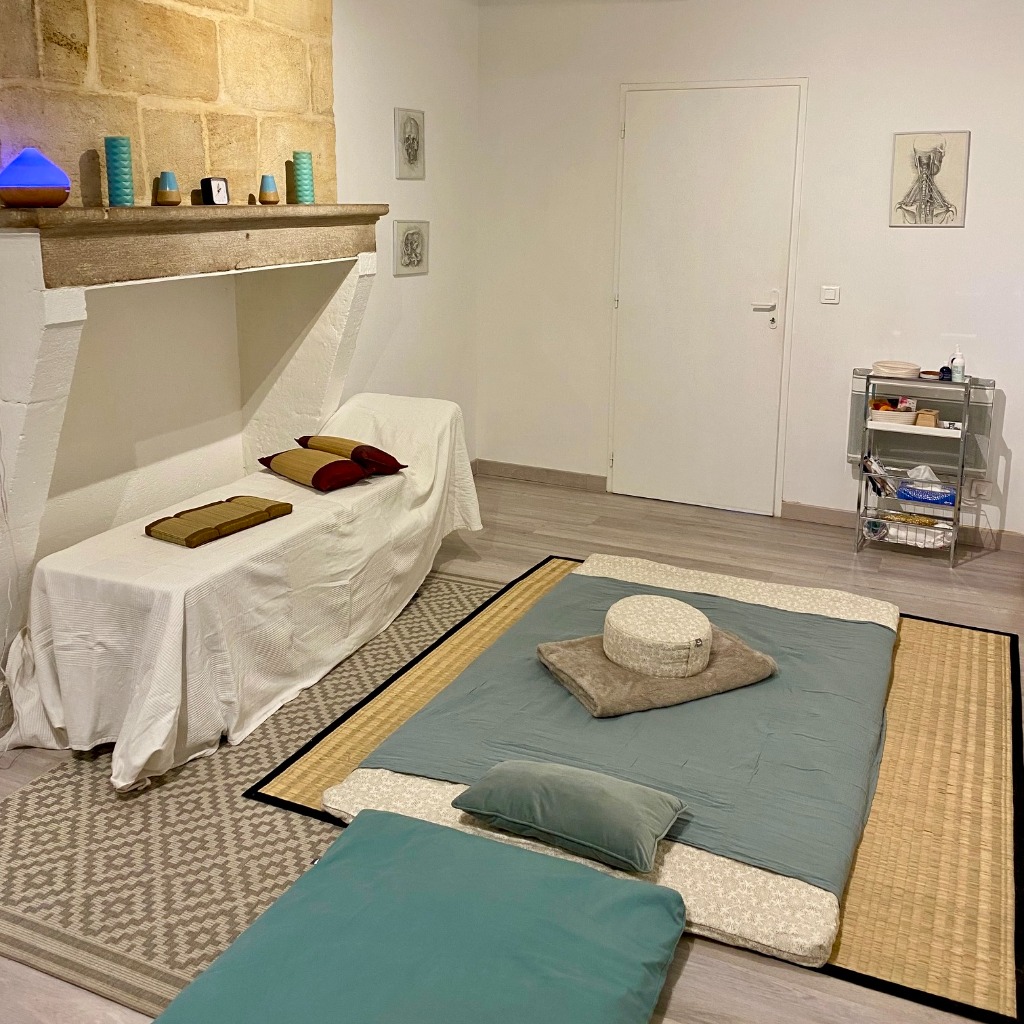 photo seance Marine Shiatsu - Atelier du Hara