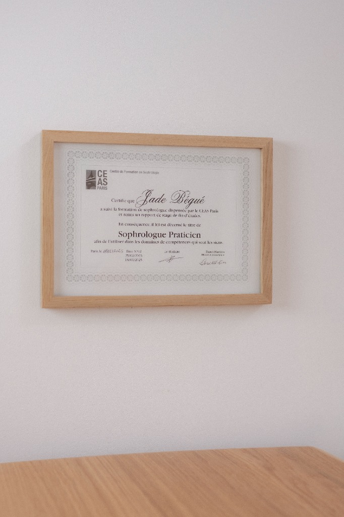 photo diplome Jade Bégué