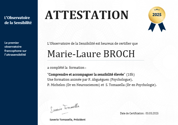 photo diplome Marie-Laure Broch 
