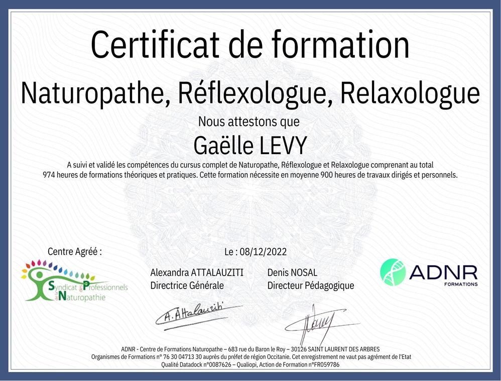 photo diplome Gaelle Levy