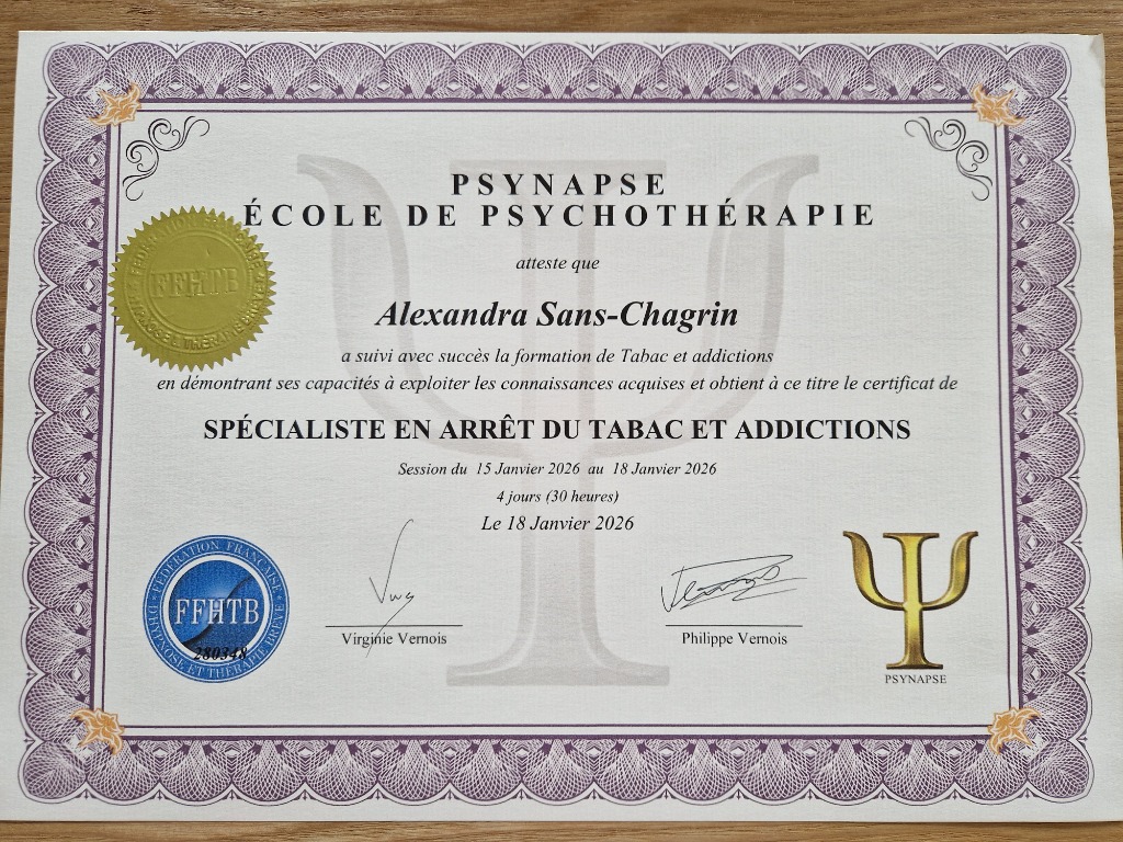 photo activite Alexandra Sans-Chagrin