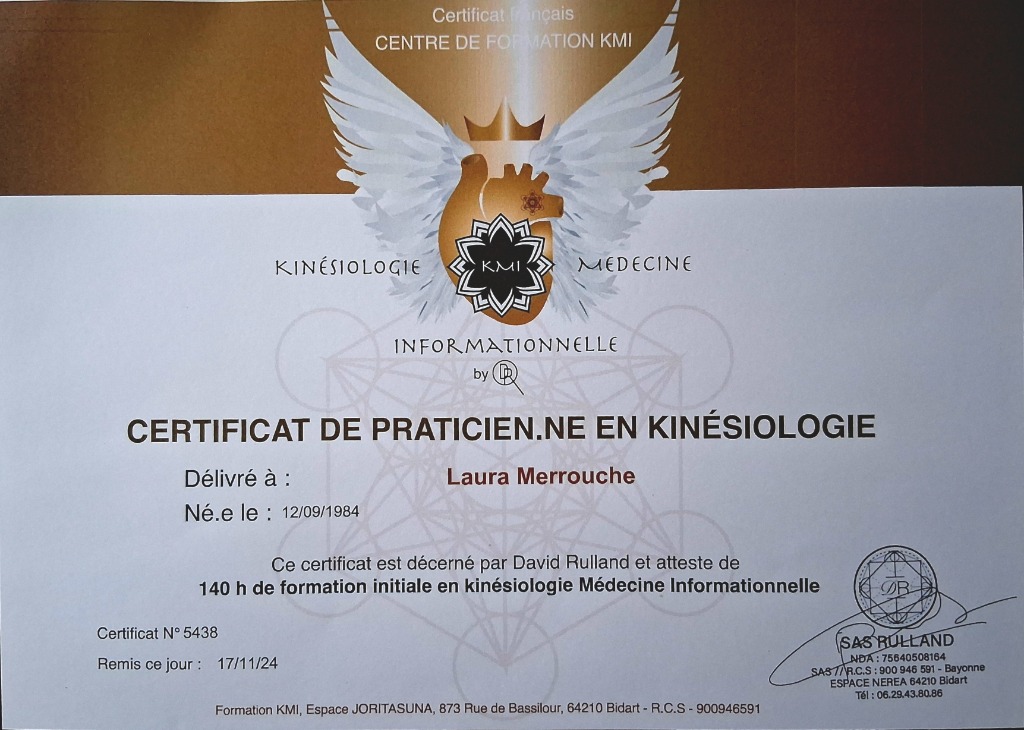 photo diplome L’aura